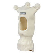 В'язана шапка-шолом для малюків COCO 2 85070200 Huppa біла