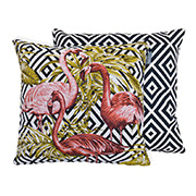 Декоративна гобеленова наволочка Фламінго Lefard 711-053