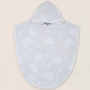 Дитяче махрове пончо New Cloud pancosu Irya gri сіре