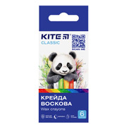 Крейда воскова 6 кольорів Classic Kite K-1076
