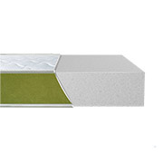 Матрац безпружинний Teen Eurosleep жаккард