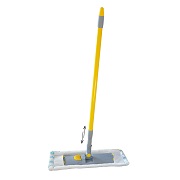 Швабра антибактеріальна з насадкою Apex 40х15 см A10190 жовта