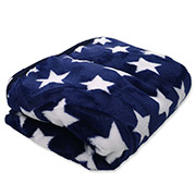 Дитяча демісезонна ковдра-плед И-5звз велсофт Татошка синій