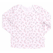 Лонгслів для дівчинки ФБ826 рібана Бембі 10A-білий-принт