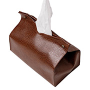 Серветниця Сумочка Прованс екошкіра коричнева