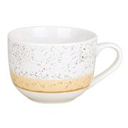 Чашка порцелянова 360 мл Siena Ardesto AR2936SBG біло-жовта