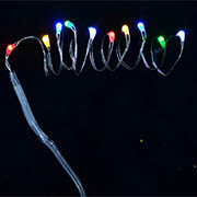Електрогірлянди багатобарвна LED нитка YES! Fun 10 ламп 801 099