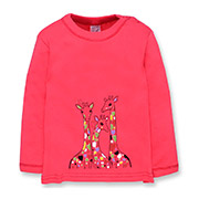 Лонгслів для дівчинки 0405304жрк мультирип Татошка рожевий