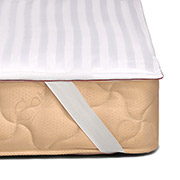 Наматрацник MirSon DeLuxe Cotton 269 непромокальний на гумках по кутах