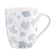 Чашка порцелянова 320 мл Capri Ardesto AR0432CWB біло-блакитна