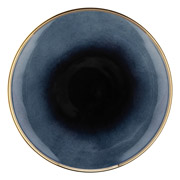 Тарілка десертна 20.1 см Andria Ardesto AR2920AB синьо-сіра