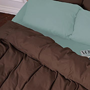 Підковдра дитяча 006-003 Menthol Brown фланель MirSon