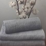 Рушник махровий 420г Solo Nostra темно-сірий