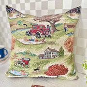 Декоративна гобеленова двостороння наволочка LiMaSo EDEN1183-NV2