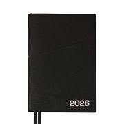 Щоденник датований інтегральний А5 368 стор Credo Leo Planner 252647 чорний