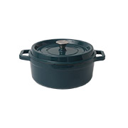 Чавунна каструля 28,5 см 5.6л Tierra бірюзова 830072 NOIS