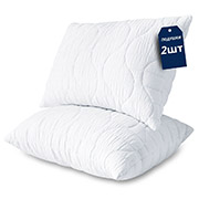 Набір із 2 подушок стьобаних антиалергенних CloudDream Ideia в пакеті