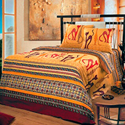 Комплект постільної білизни бязь люкс Selena Кішки 100050