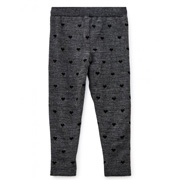 Лосини для дівчинки Серця Art Knit графітовий