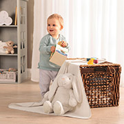 Набір Dream Team Nelly Biederlack плед і м'яка іграшка зайчик