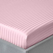 Простирадло на гумці Floral сатин-страйп Cosas висота 25 см