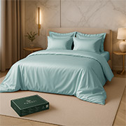Комплект постільної білизни Aura ліоцелл Pagoti ментоловий