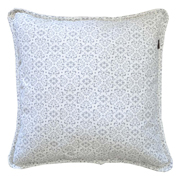 Подушка декоративна Прованс Bella Сірий вітраж