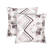 Набір із двох наволочок Захопленість бязь Home Line сіро-рожевий