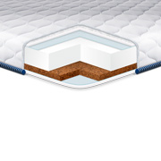 Матрац-топер Cocos Komfort Жаккард Eurosleep