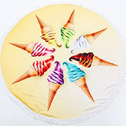Пляжний рушник 5057 Summer Time Icecreams MirSon