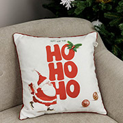 Декоративна новорічна наволочка Санта Ho-ho-ho Прованс