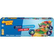 Пакети-слайдери для зберігання та заморозки 1л+ 3л 20 шт Фрекен БОК