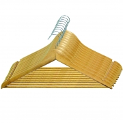 Набір вішалок з нарізами для одягу МД 10 шт RE05210 / 10