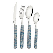 Набір столових приборів 16 предметів Bliss Tramontina 29899/128 pastel gray