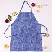 Фартух 209 Blue binding рогожа Mirson