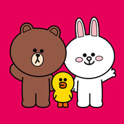 Картина за номерами 25х25 см Лайн Френдс Браун Саллі та Коні кольорове полотно Santi 955015