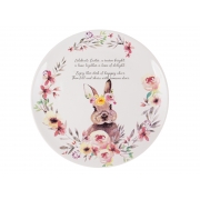 Блюдо керамічне 28см Flower bunny Lefard 940-269