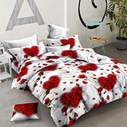 Комплект постільної білизни бязь Серце Амура Selena 100811