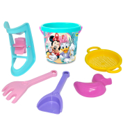 Набір для піску "Мінні" 6 ел. з термонаклейкою та млинком, Disney