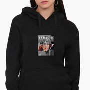 Худі жіночий Ренесанс Моніка Беллуччі MobiPrint 8921-1588 чорний