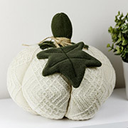 Декоративний виріб Гарбуз Mini крем Прованс діаметр 9 см