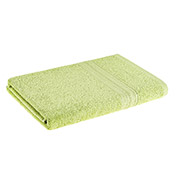 Махровий рушник Home Line 400 салатовий з бордюром