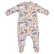 Комбінезон-чоловічок для хлопчика 1524232крн селаник Татошка молочний