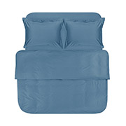 Постільна білизна Dakota Modern сатин-premium Lotus Home синій