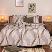 Постільна білизна з ранфорсу 22217 Вілюта