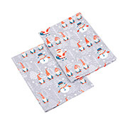 Набір кухонних новорічних рушників Гном на сірому Home line 172624