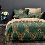 Комплект постільної білизни Selena Малахітовий замок 150537