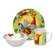 Набір посуду дитячий столовий 3 предмети Jungle Limited Edition YF6030