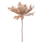 Квітка декоративна 40 см Хризантема Novogod'ko 973969 шампань