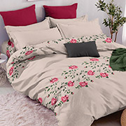 Постільна білизна Ніжна троянда беж 102181 бязь-люкс Selena